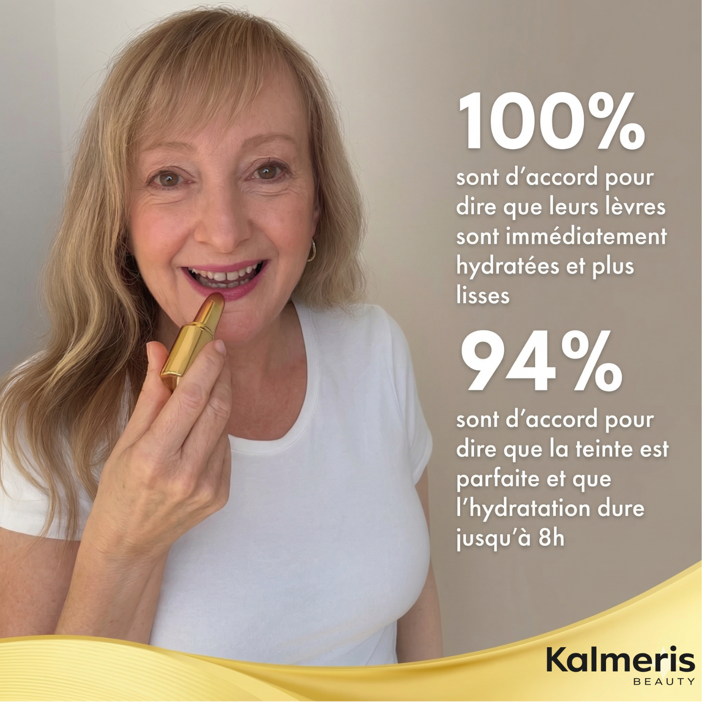 Kalmeris Beauty™ – Rouge à Lèvres Adaptatif