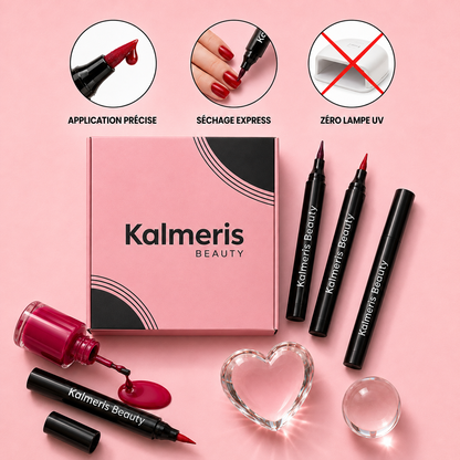 5 Stylos Vernis à Ongles sans Lampe UV | Kalmeris Beauty™