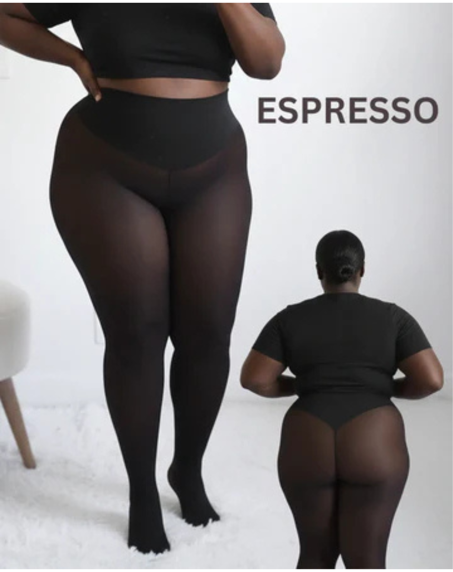Legging Thermique Gainant pour Silhouette Affinée