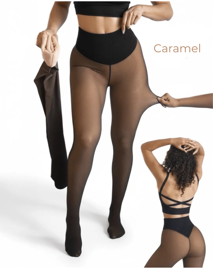 Legging Thermique Gainant pour Silhouette Affinée