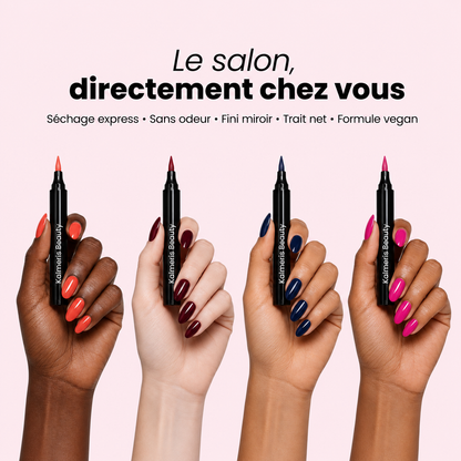 5 Stylos Vernis à Ongles sans Lampe UV | Kalmeris Beauty™