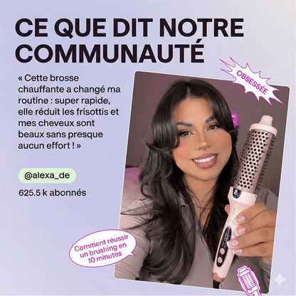 Brushing Ion Pro™ - Brosse Chauffante Ionique