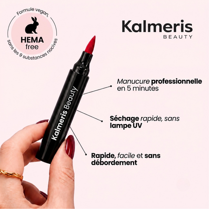 5 Stylos Vernis à Ongles sans Lampe UV | Kalmeris Beauty™