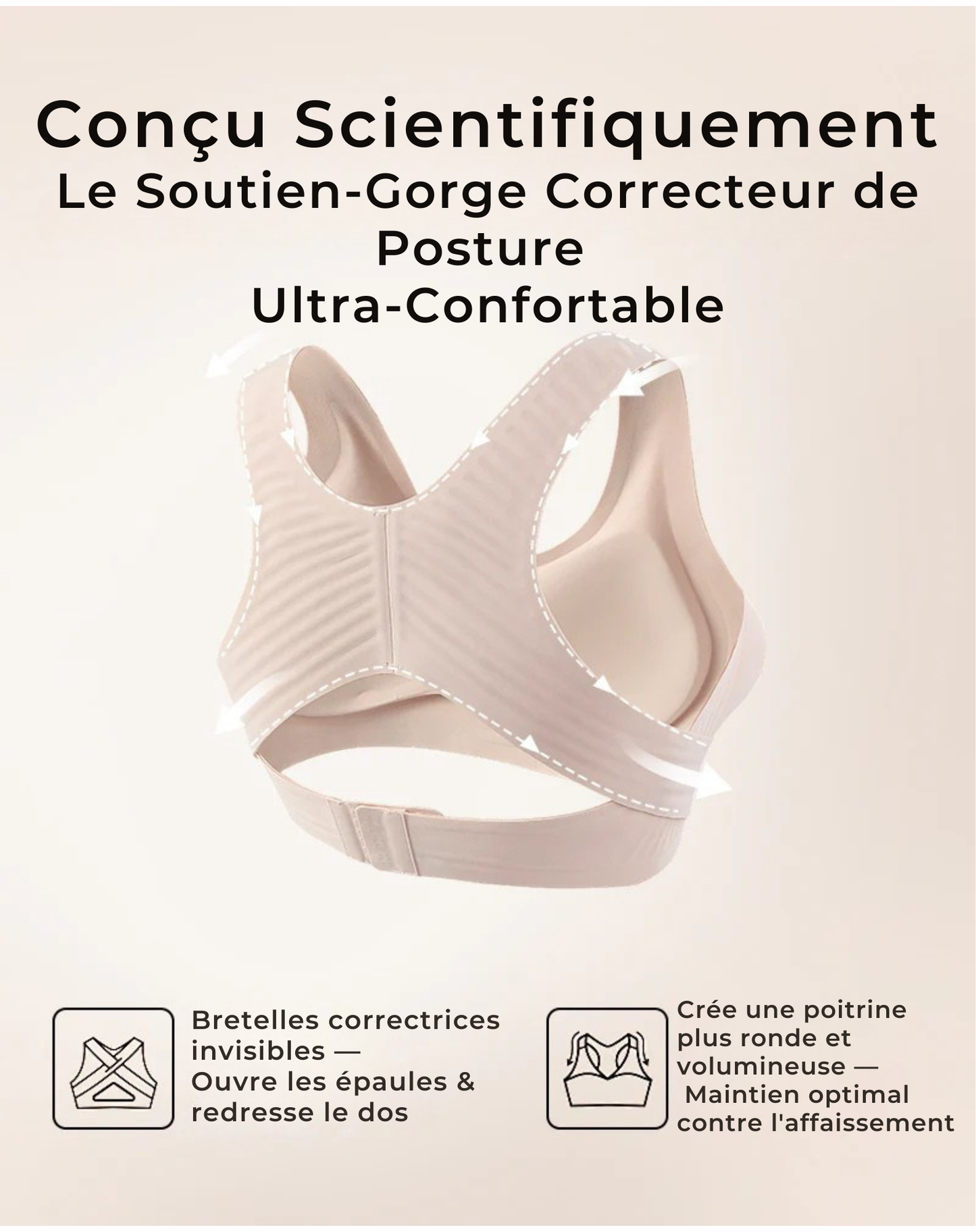 Soutien-Gorge Correcteur de Posture
