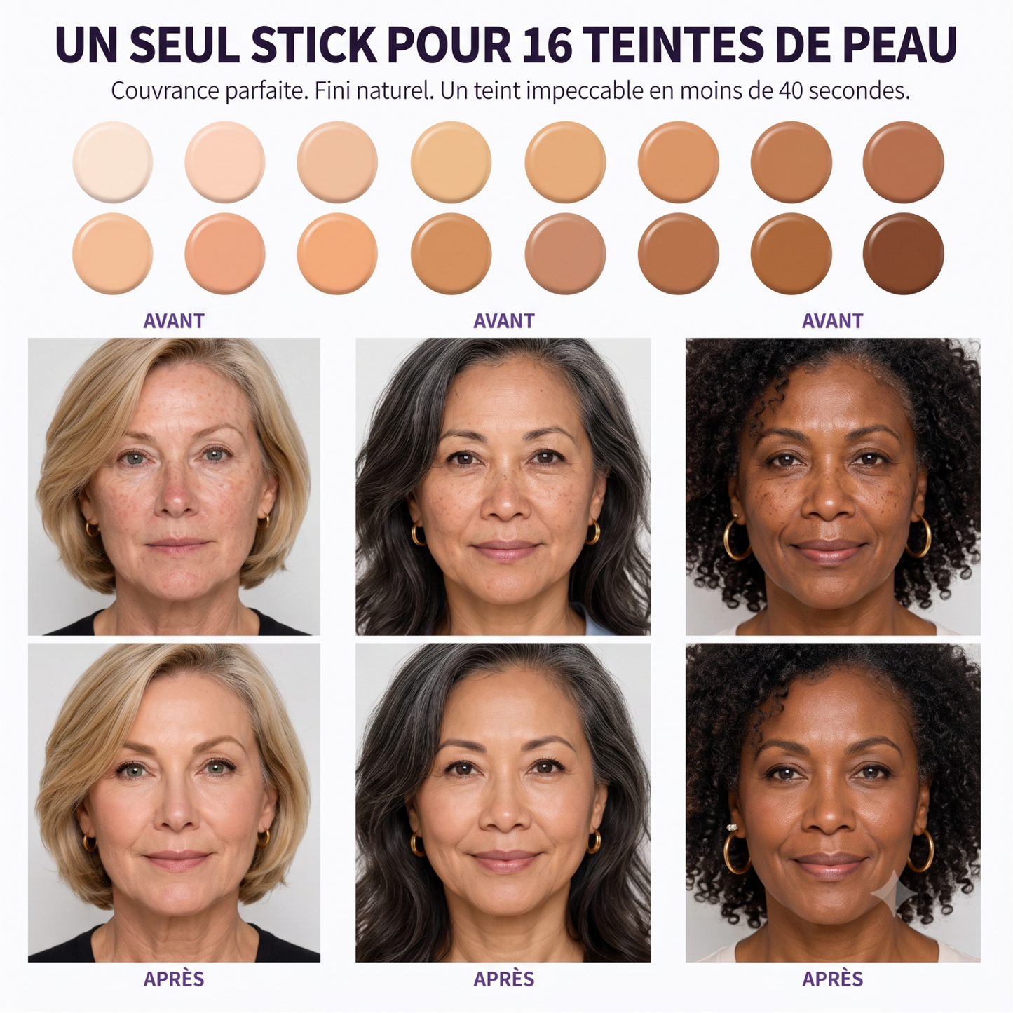 Stick Correcteur Révélateur — Le secret d'un teint éclatant après 40 ans