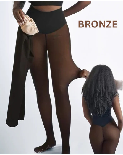 Legging Thermique Gainant pour Silhouette Affinée