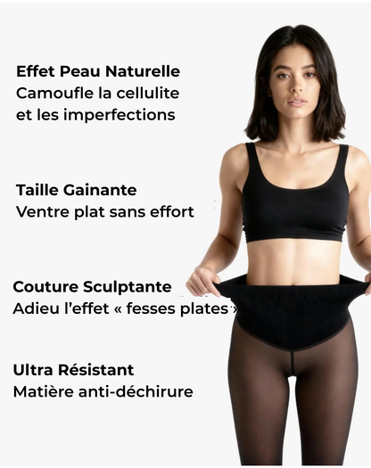 Legging Thermique Gainant pour Silhouette Affinée