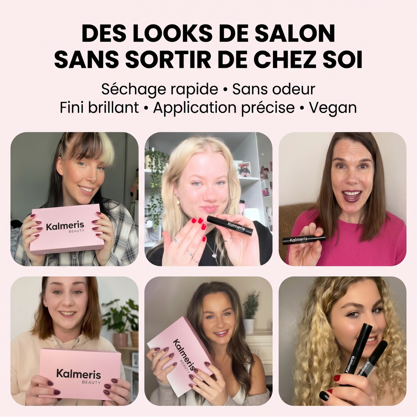 5 Stylos Vernis à Ongles sans Lampe UV | Kalmeris Beauty™