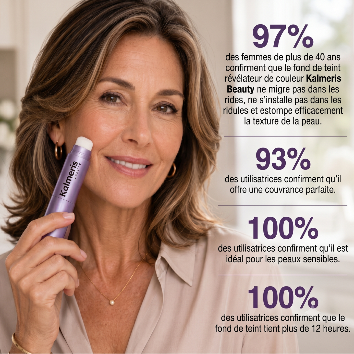 Stick Correcteur Révélateur — Le secret d'un teint éclatant après 40 ans