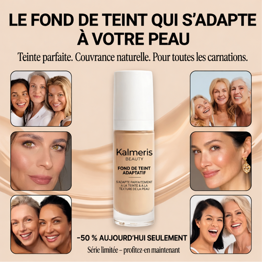 Fond de Teint Adaptatif — Kalmeris Beauty™