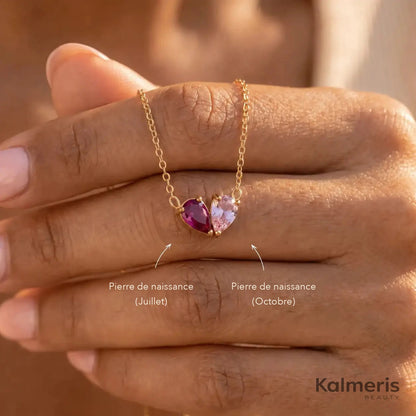 Collier Liora avec ses pierres de naissance