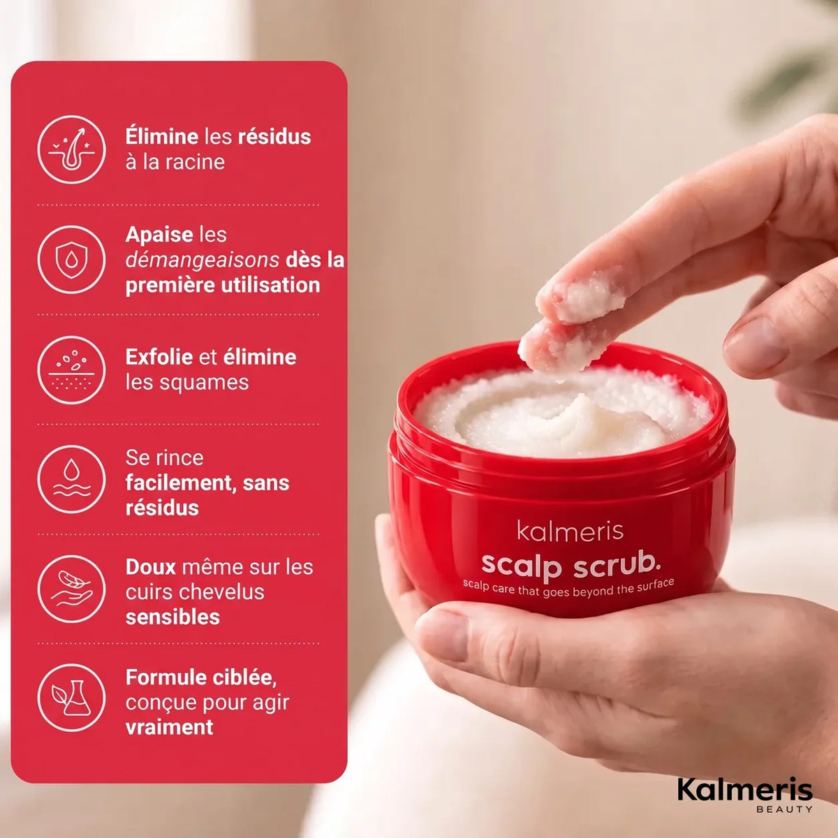 Gommage barbe et cuir chevelu 2